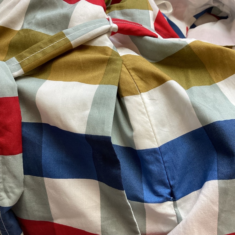 ❌Sold -Like-New! Maeve Anthropologie Cricket Club Gingham Belted Dress - Picture 6 of 16